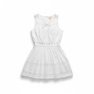 Loveshackfancy cotton lace dress mini white